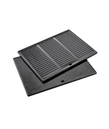 Barbecook | Dynamic Core Enamelled Cast Iron Cooking Griddle, 43 x 35 x 2 cm | BC-ACC-7126