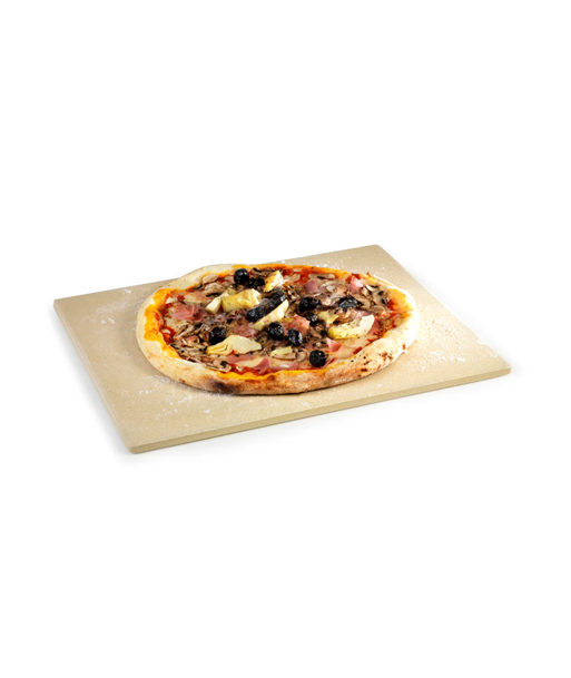 Barbecook | Dynamic Core Pizza Stone Made of Refractory Clay, 43 x 35 x 1.2 cm (per 4 pcs) | BC-ACC-7127