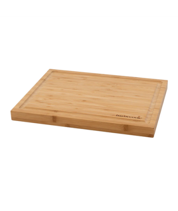 Barbecook | Bamboo cutting board with groove FSC, 40 x 30 x 3 cm (per 3 pcs) | BC-ACC-7306
