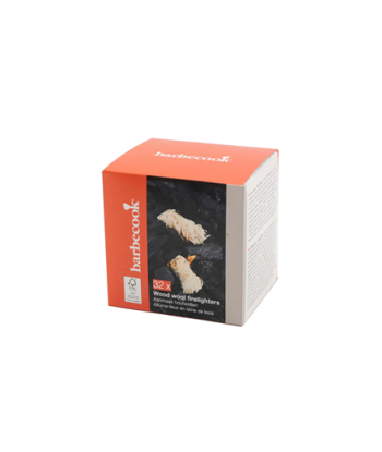 Barbecook | Wood wool firelighters 32 pieces FSC (per 12pcs) | BC-ACC-7426
