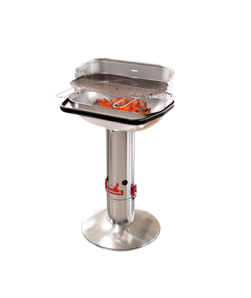 Barbecook Charcoal Barbecue Loewy 55 SST, 59.8 x 35.4 x 101 cm | BC-CHA-1004