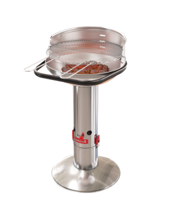 Barbecook Charcoal Barbecue Loewy 50 SST, 51.5 x 56 x 99 cm | BC-CHA-1005 | Silver