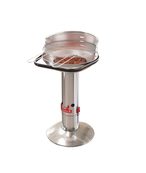 Barbecook Charcoal Barbecue Loewy 50 SST, 51.5 x 56 x 99 cm | BC-CHA-1005 | Silver
