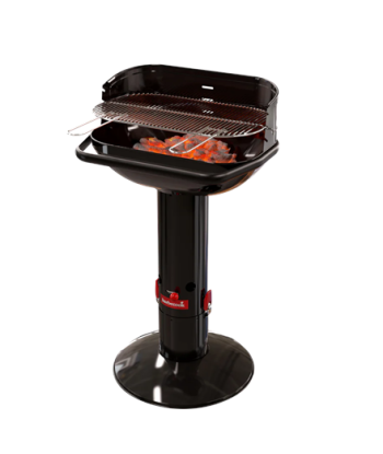 Barbecook Charcoal Barbecue Loewy 55, 59.8 x 35.4 x 101 cm | BC-CHA-1009 | Black