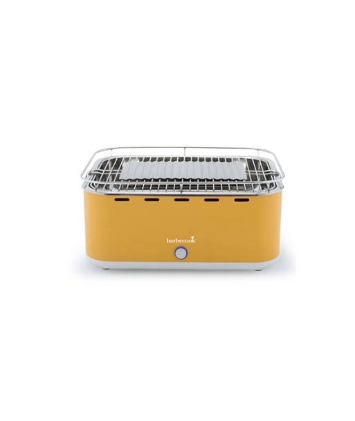 Barbecook Charcoal Table Grill Carlo, 44 x 33 x 21 cm | BC-CHA-1016 | Yellow Sunshine