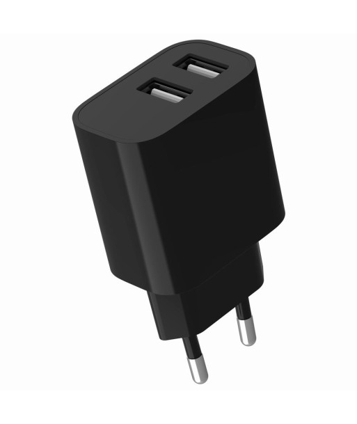 CHARGER USB UNIVERSAL BLACK/2P TA-UC-2A12-01-BK GEMBIRD