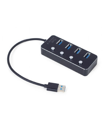 I/O HUB USB3 4PORT/UHB-U3P4P-01 GEMBIRD