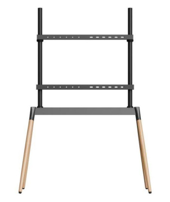 TV SET ACC FLOOR STAND 55-86"/BLK/WOOD TVS-86F-01-BK GEMBIRD