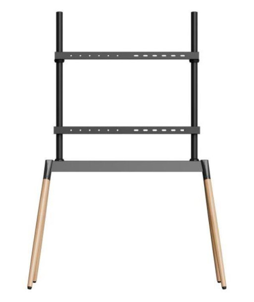 TV SET ACC FLOOR STAND 55-86"/BLK/WOOD TVS-86F-01-BK GEMBIRD