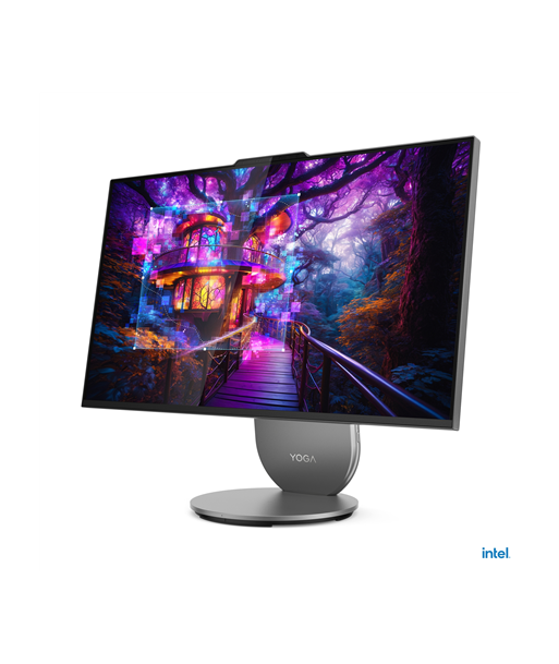 Lenovo Yoga, 27IAH10, Desktop, AIO, 27", Inte Core Ultra 7, 255H, 16 GB, Soldered LPDDR5x, 1000 GB, Intel Arc 140T GPU