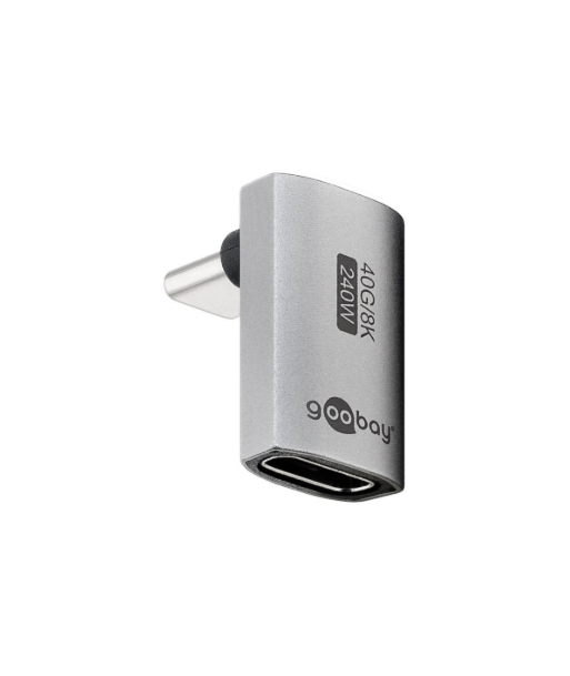 Goobay USB-C Adapter Vertical 90° Long, USB4 | 74442