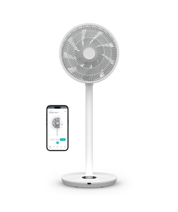 Põrandaventilaator Duux Fan, Whisper Flex 2, 2-21.5 W, Diameter 34 cm, Number of speeds 30, Oscillation, Remote control