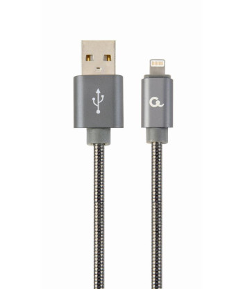 CABLE LIGHTNING TO USB2 1M/CC-USB2S-AMLM-1M-BG GEMBIRD