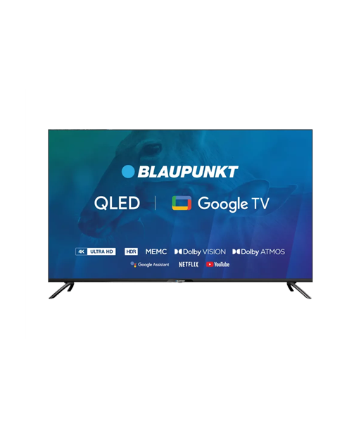 Blaupunkt 50QBG6000S 50” (126cm) QLED 4K Ultra HD Google TV, Dolby Vision, Dolby Atmos | Blaupunkt