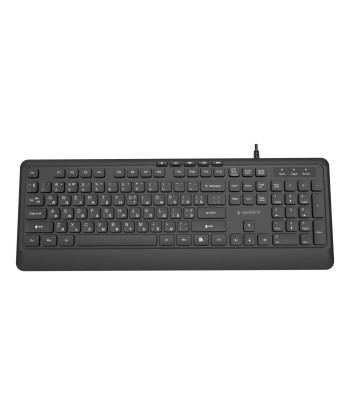 KEYBOARD MULTIMEDIA USB CYRILL/BLACK KB-MCH-05-CYRL GEMBIRD