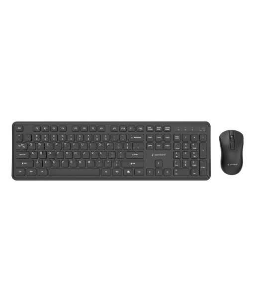 KEYBOARD +MOUSE WRL ENG/BK KBS-WPS-01 GEMBIRD