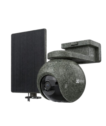 EZVIZ CS-EB8/SP Ranger Battery-Powered Outdoor PT Camera Kit with Solar Panel (4G/LTE, WiFi 2.4GHz, 4K, 8MP, 4 mm, IP65)