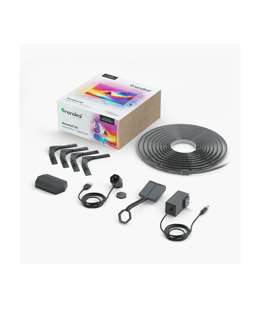 Nanoleaf 4D TV Screen Mirror + Light Strips Kit (up to 85') Nanoleaf 4D TV Screen Mirror + Light Strips Kit (up to 85')