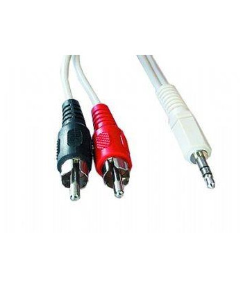 CABLE AUDIO 3.5MM TO 2RCA 5M/CCA-458-5M GEMBIRD
