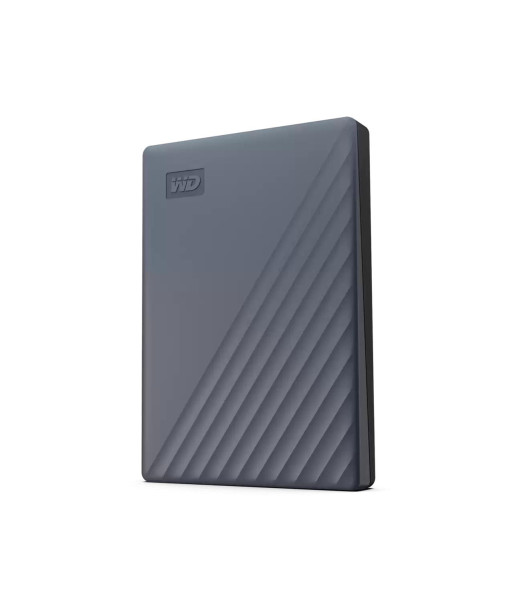 External HDD WESTERN DIGITAL My Passport WDBWML0020BGY-WESN 2TB USB-C Colour Grey WDBWML0020BGY-WESN