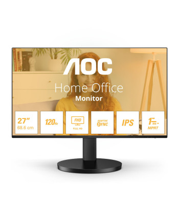LCD Monitor AOC 27B3HA2 27" Business Panel IPS 1920x1080 16:9 100 Hz Matte 4 ms Speakers Tilt 27B3HA2