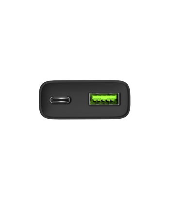 Natec Ribera GaN Slim USB Charger 20W USB-A USB-C NUC-2377