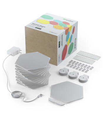 Nanoleaf | Shapes Hexagons Smarter Kit (15 panels) | 16M+