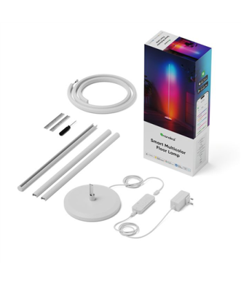 Nanoleaf Floor Lamp Smart Matter WiFi 1700Lm RGBW, White | 22 W | 16M+ colours