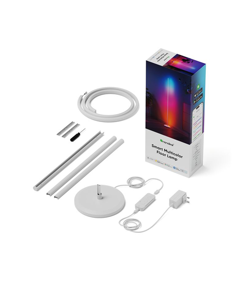 Nanoleaf Floor Lamp Smart Matter WiFi 1700Lm RGBW, White | 22 W | 16M+ colours