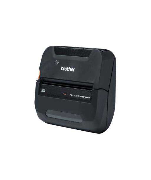 Brother RJ-430B, Monochrome, Direct thermal, Label Printer, Black
