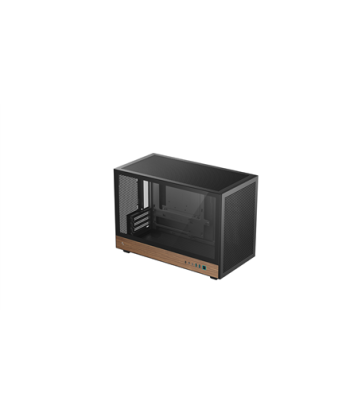 Deepcool Case, CH260 Wood, Black, Micro Tower