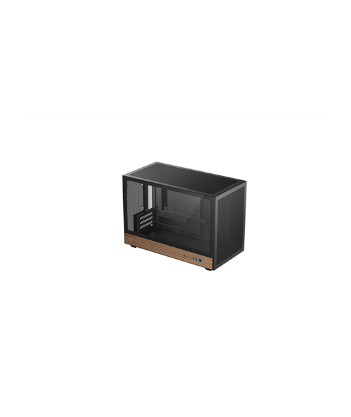 Deepcool Case, CH260 Wood, Black, Micro Tower