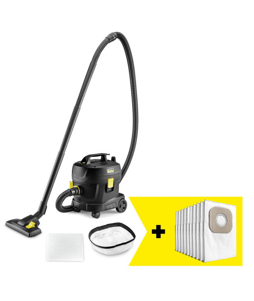 Пылесос KARCHER Input power 850 W Dust capacity 11 L Drum vacuum Cleaning type Dry Dust container Dust bag Colour Black 1