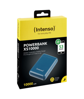 Внешний аккумулятор USB 10000MAH/PETROL XS10000 INTENSO