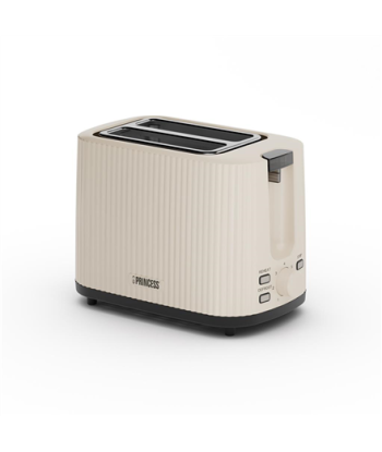 Princess Wave Toaster, 142337, Power 930 W, Number of slots 2, Housing material Plastic, Beige