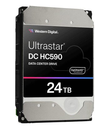 HDD WESTERN DIGITAL SAS 3.5" 7200 RPM 24 TB WUH722624AL5204 0F59373 Ultrastar DC HC590 0F59373