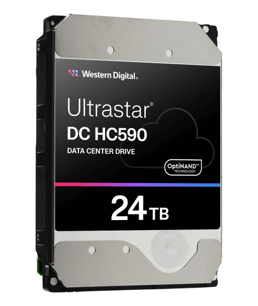 HDD WESTERN DIGITAL SAS 3.5" 7200 RPM 24 TB WUH722624AL5204 0F59373 Ultrastar DC HC590 0F59373