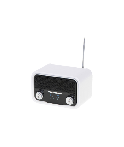 Adler, Bluetooth Radio, AD 1185, AUX in, White