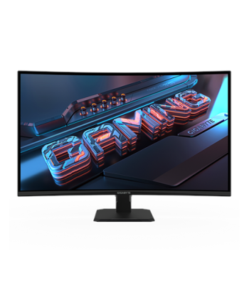 Gigabyte, GS32QCA EK, 32", VA, 180 Hz, 1 ms, 2560 x 1440 pixels, 250 cd/m², HDMI ports quantity 2