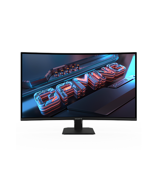 Gigabyte, GS32QCA EK, 32", VA, 180 Hz, 1 ms, 2560 x 1440 pixels, 250 cd/m², HDMI ports quantity 2