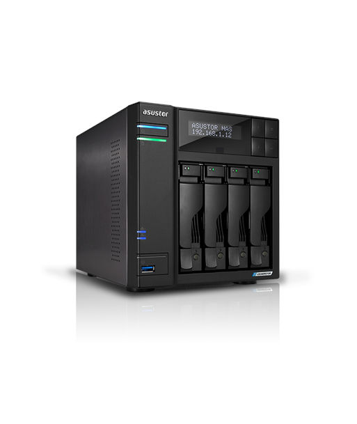 Asus Lockerstor AS6704T V2, Intel Celeron, N5105, 4 GB, DDR4