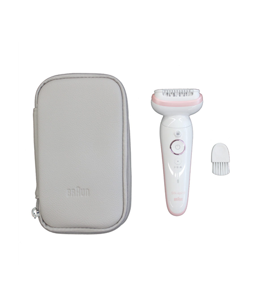 Naiste raseerija Braun, SES9000 Silk-epil 9 SkinSpa, Operating time (max) 50 min, Number of power levels 2, Wet & Dry