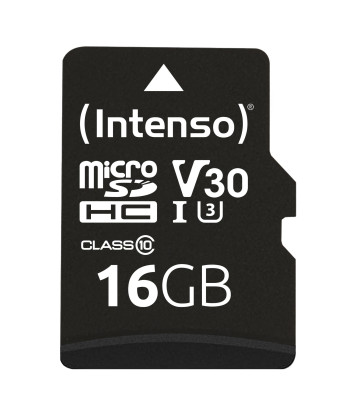 MEMORY MICRO SDHC 16GB C10/W/ADAPTER 3433470 INTENSO