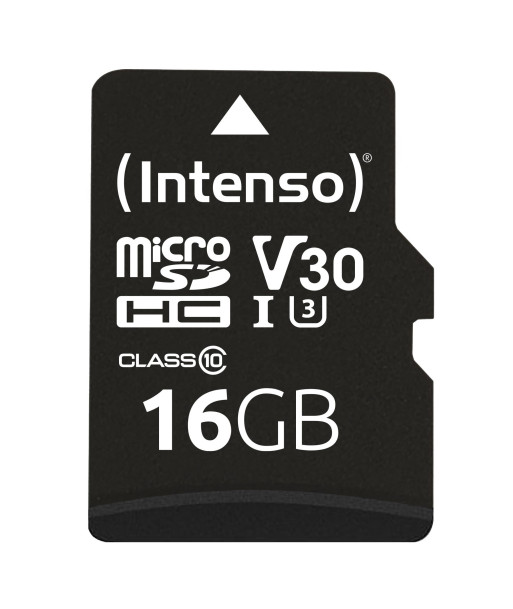 MEMORY MICRO SDHC 16GB C10/W/ADAPTER 3433470 INTENSO