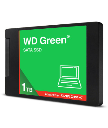 SSD SANDISK Green POWERED BY SANDISK 1000 GB Serial ATA III Read speed 545 MB/s 2.5" WDS100T5G0A-00CPT0