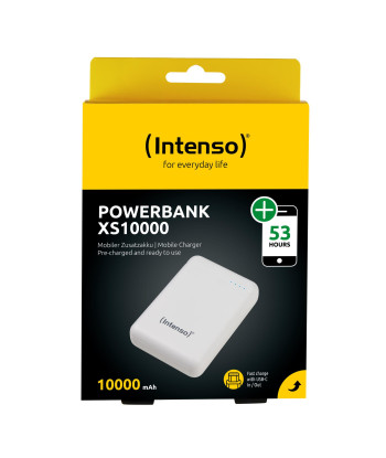 Akupank powerbank USB 10000MAH/WHITE XS10000 INTENSO