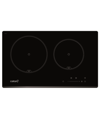 CATA, Hob, IB 2 PLUS BK/A, Induction, Number of burners/cooking zones 2, Touch, Timer, Black