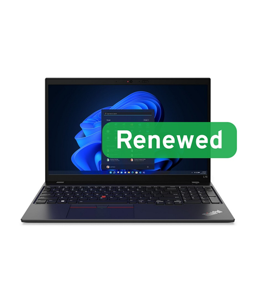 Lenovo Renewed Grade A, ThinkPad L15 Gen 3, 15.6", 16 GB, SSD, 256 GB, AMD Radeon Graphics, Windows 11 Pro, Keyboard language