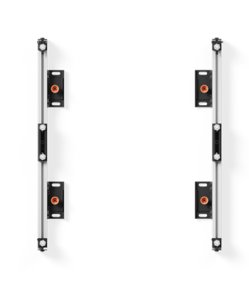 EDBAK ULS2337 UniversalLED System for 2 cabinets 600 x 337.5 | Black