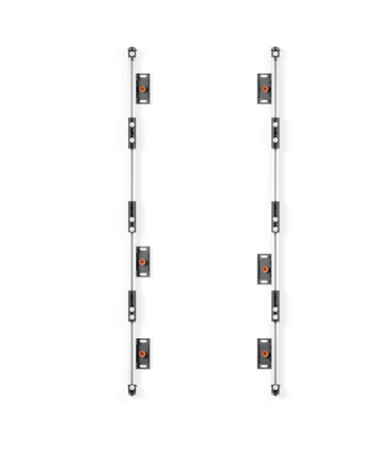 EDBAK ULS4337 Universal LED System for 4 cabinets 600 x 337.5 | Black